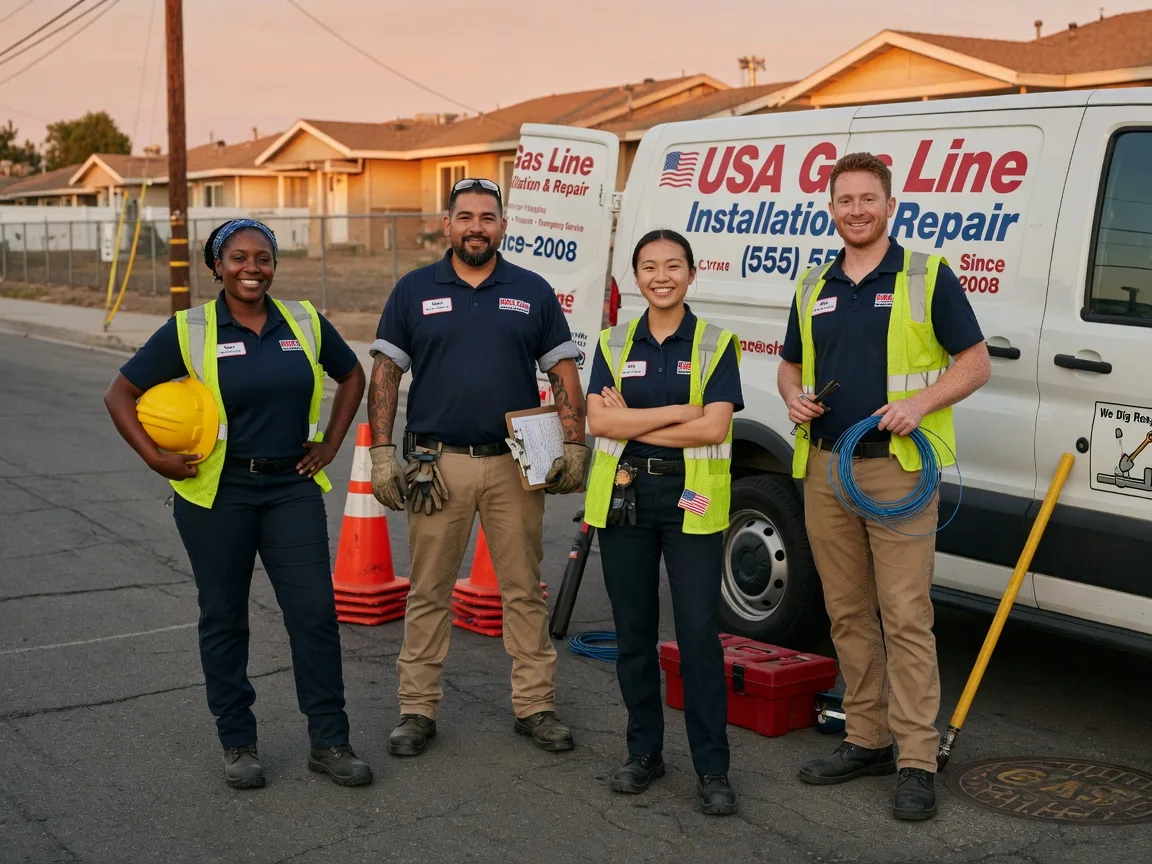 Gas Line Installation company in Surrey, ND